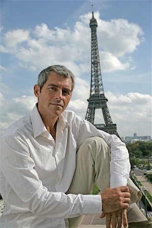 Portrait of Man, Paris, France Stock Photo - Rights-Managed, Code: 700-01173204