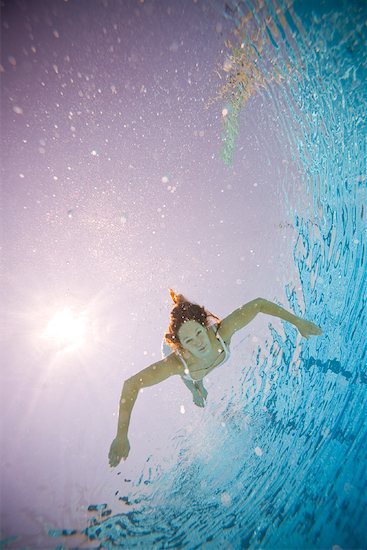 Woman Swimming Foto de stock - Derechos protegidos Premium, Artista: Tomasz Rossa, Código de la imagen: 700-01184377