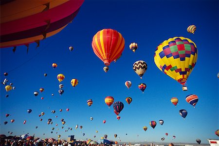 Ballons à Air chaud, Albuquerque, Nouveau-Mexique, États-Unis Photographie de stock - Rights-Managed, Code: 700-01184413