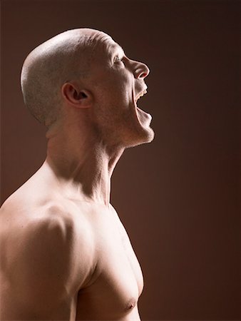 Man Screaming Stock Photo - Rights-Managed, Code: 700-01184991