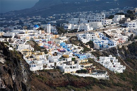 Thira, Santorini, Greece Foto de stock - Con derechos protegidos, Código: 700-01185437