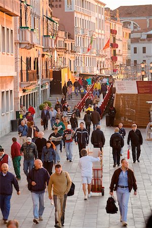 People Walking Outdoors, St. Mark's Square, Venice, Italy Stock Photo - Rights-Managed, Code: 700-01185472