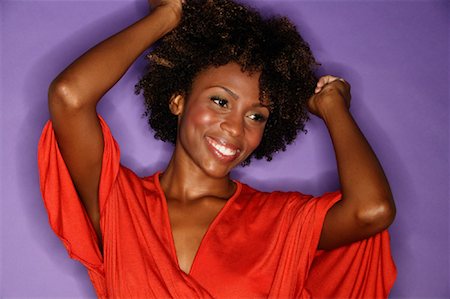 Portrait of Woman Dancing Stock Photo - Rights-Managed, Code: 700-01185570