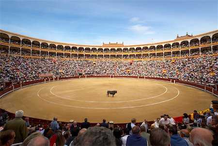 ring (boxe) - Plaza de Toros de Las Ventas, Madrid, Espagne Photographie de stock - Rights-Managed, Code: 700-01183195