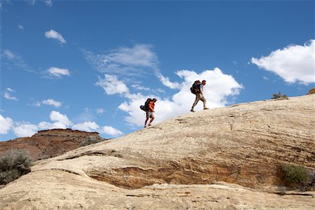 Backpackers, Capital Reef National Park, Utah, USA Stock Photo - Rights-Managed, Code: 700-01183499