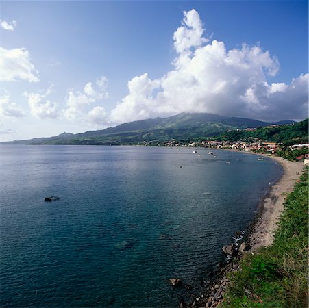 french west indies - Overview of Landscape, Martinique Stock Photo - Rights-Managed, Code: 700-01183610