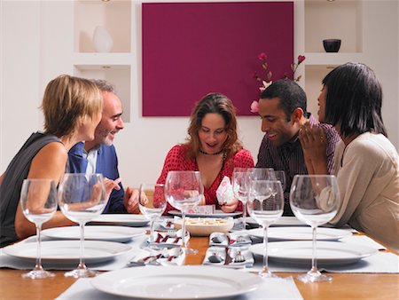 formal dinner party - People at Birthday Dinner Party Stock Photo - Rights-Managed, Code: 700-01183897