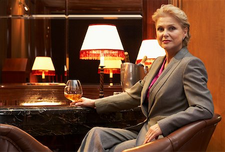 Portrait of Business Woman Foto de stock - Con derechos protegidos, Código: 700-01194409