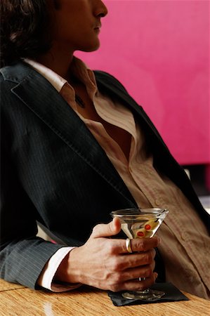 simsearch:400-03921241,k - Portrait of Man with Martini Stock Photo - Rights-Managed, Code: 700-01194660