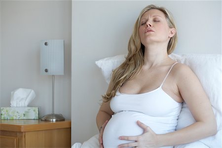 Pregnant Woman at Home Stock Photo - Rights-Managed, Code: 700-01194718