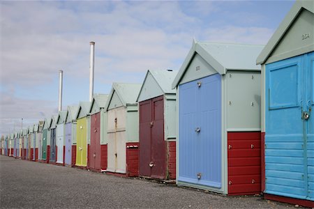 simsearch:700-01463924,k - Beach Huts Stock Photo - Rights-Managed, Code: 700-01196063