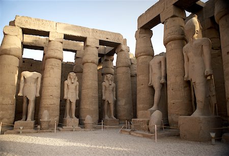 egypt art and architecture - Luxor Temple, Luxor, Egypt Stock Photo - Rights-Managed, Code: 700-01196257