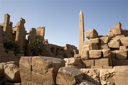 Obelisk, Temple of Amun at Karnak, Luxor, Egypt Stock Photo - Rights-Managed, Code: 700-01196266