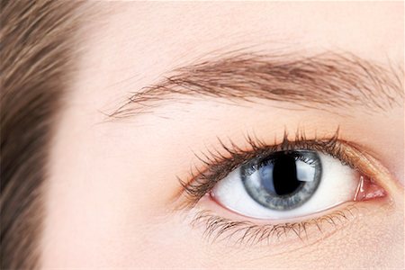 Close-Up of Eye Stock Photo - Rights-Managed, Code: 700-01196789