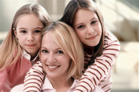 Mother and Daughters Fotografie stock - Rights-Managed, Codice: 700-01198877