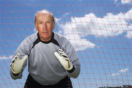 Portrait of Soccer Goalie Stock Photo - Rights-Managed, Code: 700-01199284
