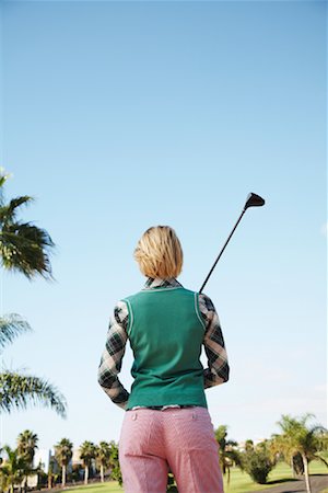 Portrait du golfeur Photographie de stock - Rights-Managed, Code: 700-01199594