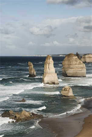 The Twelve Apostles, Port Campbell National Park, Great Ocean Road, Victoria, Australia Stock Photo - Rights-Managed, Code: 700-01200109