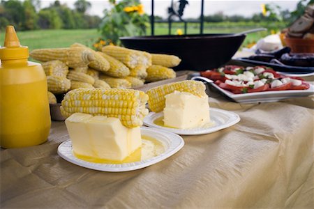 summer backyard party - Barbeque Picnic Stock Photo - Rights-Managed, Code: 700-01223263