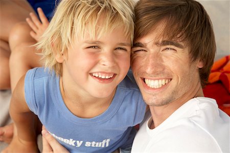 simsearch:700-01030225,k - Portrait of Father and Son Stock Photo - Rights-Managed, Code: 700-01223319