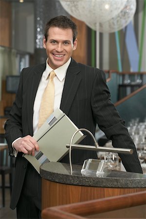 simsearch:700-01196794,k - Restaurant Manager Stock Photo - Rights-Managed, Code: 700-01223488