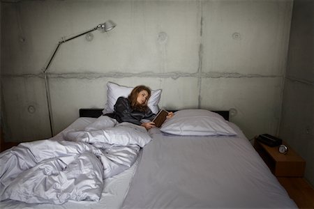 Woman in Bed Stock Photo - Rights-Managed, Code: 700-01223768