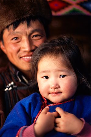 Portrait of Father and Daughter Stock Photo - Rights-Managed, Code: 700-01234963