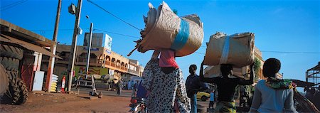 Scène de rue à Bamako, Mali Photographie de stock - Rights-Managed, Code: 700-01235031
