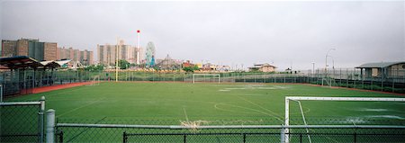 panoramic photos new york - Soccer Field, Coney Island, New York, USA Stock Photo - Rights-Managed, Code: 700-01235131