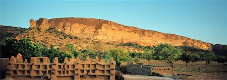 dogon country - Hillside by Village, Dogon Country, Mali, Africa Foto de stock - Con derechos protegidos, Código: 700-01235140