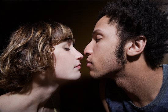 Couple About to Kiss Stock Photo - Premium Rights-Managed, Artist: Sara Lynne Harper, Image code: 700-01235994