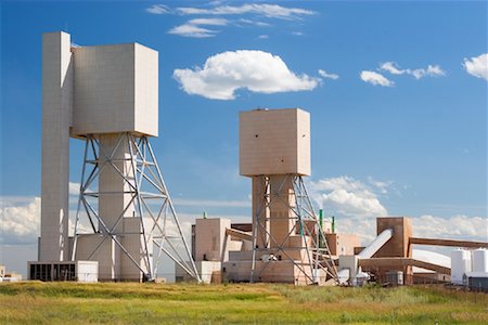 Potash Mine, Vanscoy, Saskatchewan, Canada Stock Photo - Rights-Managed, Code: 700-01248054