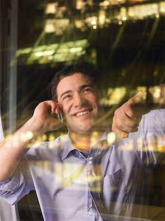 portrait business person close thinking not looking at camera - Portrait of Businessman Stock Photo - Rights-Managed, Code: 700-01248174