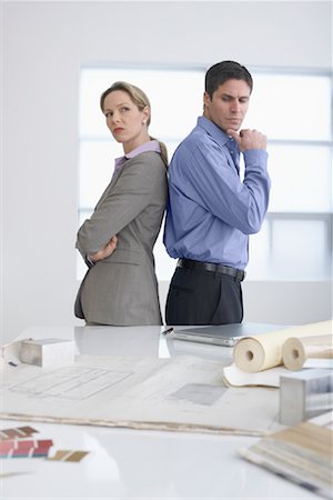 funny office mad - Interior Designers Stock Photo - Rights-Managed, Code: 700-01248627