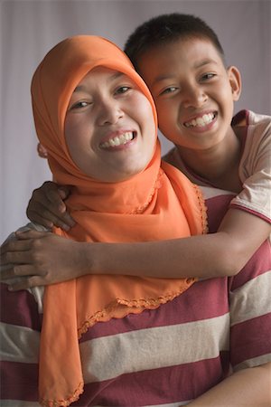 simsearch:700-06038120,k - Portrait of Mother and Son Stock Photo - Rights-Managed, Code: 700-01248725