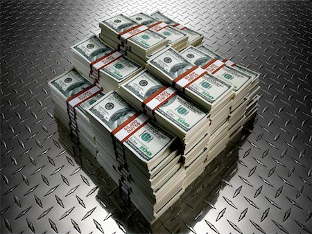 simsearch:700-02265003,k - Stacks of American Currency Stock Photo - Rights-Managed, Code: 700-01248734