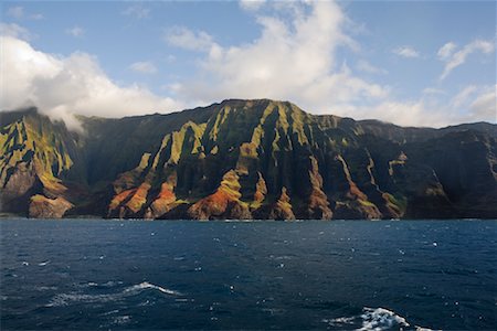 Na Pali Coast, Kauai, Hawaii, USA Foto de stock - Con derechos protegidos, Código: 700-01248949