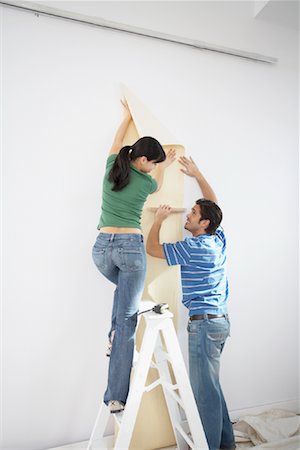 Couple Renovating Stock Photo - Rights-Managed, Code: 700-01249244