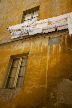 Clothesline, Siena, Tuscany, Italy Stock Photo - Rights-Managed, Code: 700-01260179