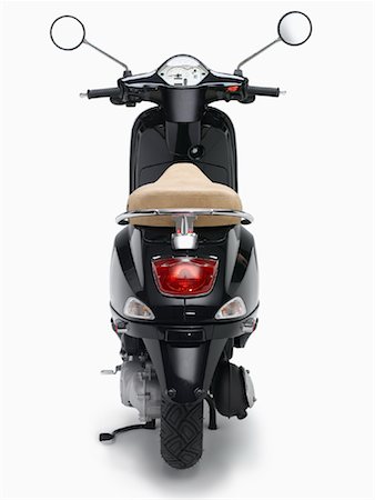 photograph motorcycle in studio - Vespa Scooter Stock Photo - Rights-Managed, Code: 700-01260323