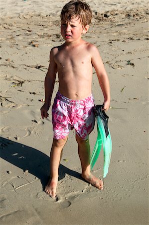 simsearch:700-01249079,k - Boy on the Beach Foto de stock - Direito Controlado, Número: 700-01260401