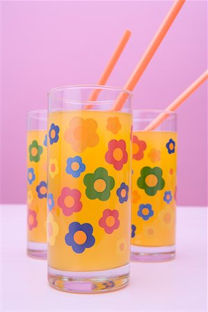 Tasty Cold Orange Juice Plastic Cup Stock Illustrations – 114