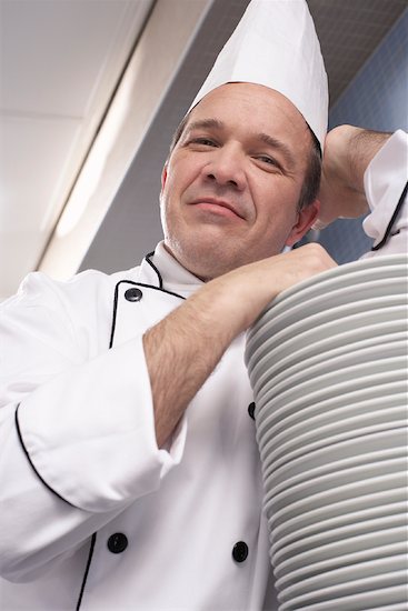 Portrait of Chef Stock Photo - Premium Rights-Managed, Artist: Masterfile, Image code: 700-01275245
