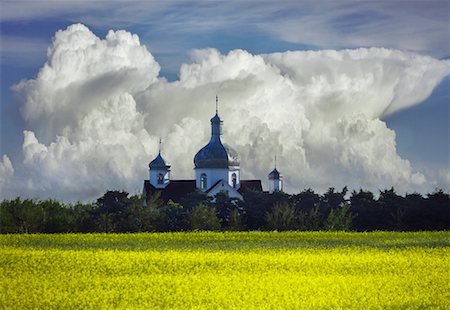 daryl benson nature landscape - L'église orthodoxe, Alberta, Canada Photographie de stock - Rights-Managed, Code: 700-01275329