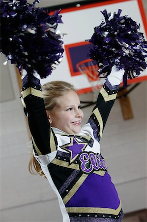 Cheerleader Stock Photo - Rights-Managed, Code: 700-01276078