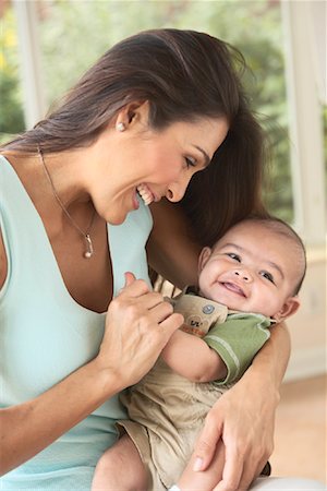 simsearch:600-02671225,k - Mother and Baby Stock Photo - Rights-Managed, Code: 700-01276106