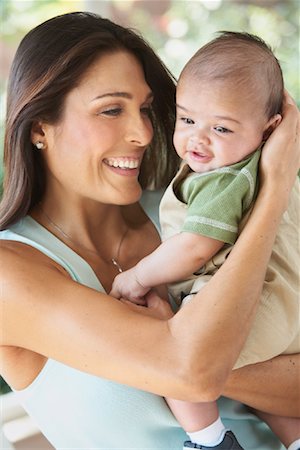 simsearch:600-02671225,k - Mother and Baby Stock Photo - Rights-Managed, Code: 700-01276107