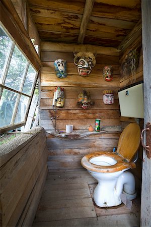 Interior of Outhouse, Hill End, New South Wales, Australia Stock Photo - Rights-Managed, Code: 700-01296043