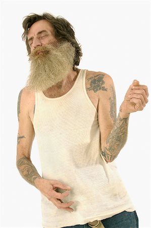 senior hairy - Portrait of Man with Beard Stock Photo - Rights-Managed, Code: 700-01344755