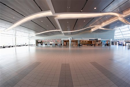 empty airport - Pearson International Airport, Toronto, Ontario, Canada Stock Photo - Rights-Managed, Code: 700-01345226